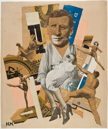 hannah hoch the father 1920